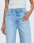 Pistola Cassie Crop Jean close up front