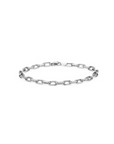 Adina Reyter 4mm Wide 7" Italian Chain Bracelet Silver by itself