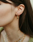 Sierra Winter Hypnos Earring on ear