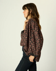 Natalie Martin Iris Long Sleeve Top side view
