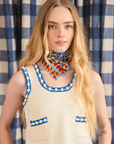 Hunter Bell Clover Sweater Tank front view