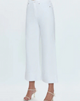 Pistola Lana Crop Vivid White front close up