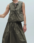 Saint Art Nina Tie Front Top with long skirt