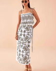 Omika Tillie Tie Shoulder Tank Vivi Sesame full body