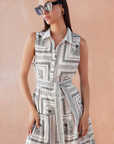Omika Emiline Maxi Dress close up