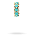 Adina Reyter Turquoise + Diamond Rounds Big Bead front
