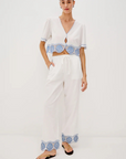Rails Venice Shell Scallop Top full body