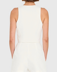 Amanda Uprichard Paltrow Vest back