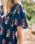 Hunter Bell Bardot Top shoulder detail