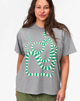 Clare V Original Tee Snake front, XL