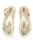Ancient Greek Polistra Ankle Thong Sandal from above