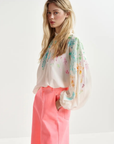Essentiel Hitrus Appliqued Detail Top side