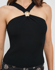 Rails Senna Halter Top close up