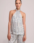 Sabina Musayev Courtney High Neck Top front