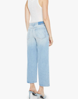 Mother the Spinner Zip Ankle back