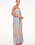 Staud Laura Linen Dress side