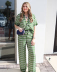Cara Cara Calvia Print Top front full body