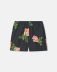 Nanushka Dylla Twill Silk Roses Short flat lay