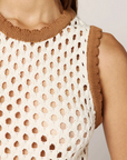 Cleobella Brownwyn Sweater Top close up