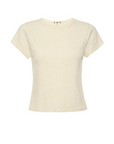 Amo Baby Tee in Oatmeal Heather by itself