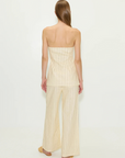 Simon Miller Bloo Linen Pant Pinstripe back