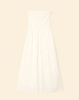 Xirena Oysterette Finnian Dress laid flat front