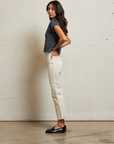 Perfect White Tee Alanis in Night full body side