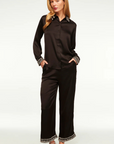 Misa Los Angeles Leia Pant front with black top