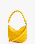 Clare V Petite Moyen Messenger Snapdragon by itself side/front