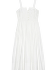 The Great the Day Break Dress White laid flat