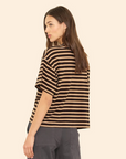 Xirena Paulina Stripe Tee back