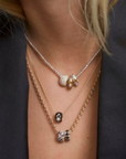 Adina Reyter Pave 8 Spike Big Bead stacked
