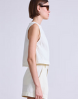 Apiece Apart Godet Button Tank side