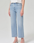 Agolde Harper Crop in Formula front
