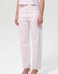 Agolde 90s Mid Rise Straight in Cosmos front