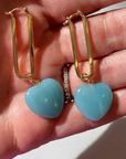 Thatch Gemma Amazonite Earring in hand