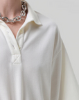Citizens of Humanity Lowen Polo Shirt close up