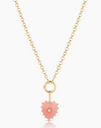 Thatch Isabel Pink Opal Charm on rolo with charm clip