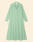 Xirena Boden Dress in Sage Leaf flat lay front