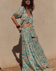 Spell Goldie Maxi Skirt side