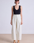 Apiece Apart Bari Crop Trouser front