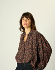 Natalie Martin Iris Long Sleeve Top side