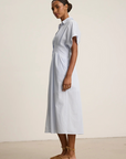 Velvet Riley Midi Button-down Dress side