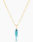 Thatch Fortuna Amazonite Charm on chain