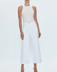 Pistola Lana Crop Vivid White full body