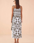 Omika Tillie Tie Shoulder Tank Vivi Sesame back