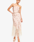 Cami NYC Prima Hammered Strapless Cami full body front