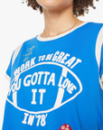 Mother the Boxy Goodie Inset Tee front