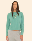 Xirena Terrance Tee Field Green front
