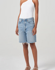 Agolde Veronica One Shoulder Tank full body front